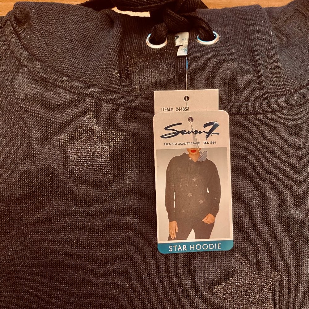 Cute NWT Seven7 Sweatshirt Hoodie - Small - Picture 1 of 1